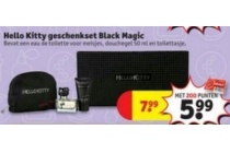 hello kitty black magic geschenkset