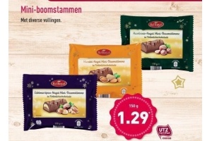 mini chocoladeboomstammen
