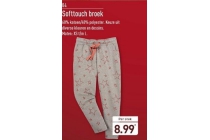 softtouch broek