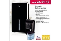 compacte luchtontvochtiger
