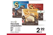 chocolade schoenletter