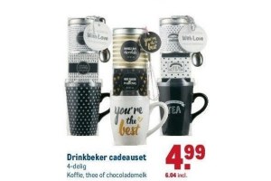 drinkbeker cadeauset