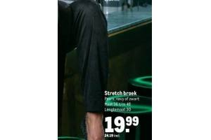 stretch broek