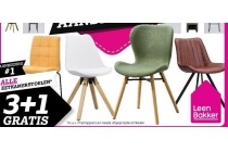 diverse eetkamerstoelen
