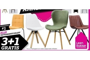 diverse eetkamerstoelen