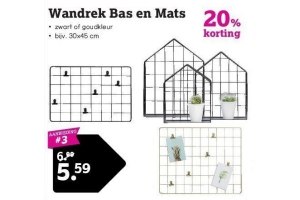 wandrek bas en mats