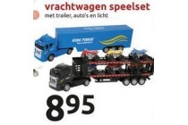 vrachtwagen speelset