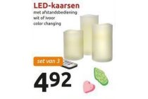 led kaarsen