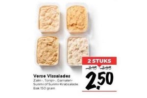 verse vissalades