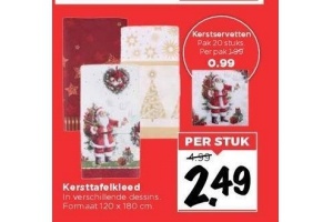 kersttafelkleed