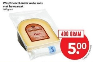 westfrieschlander oude kaas met bewaarzak