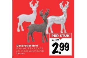 decoratief kersthert