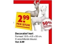 decoratief hert