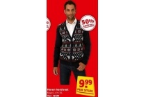 heren kerstvest