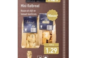 mini fladbread