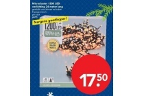 microcluster 1200 led verlichting 24 meter lang