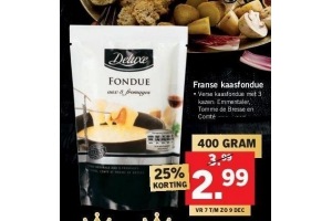 franse kaasfondue