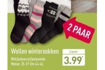 wollen wintersokken