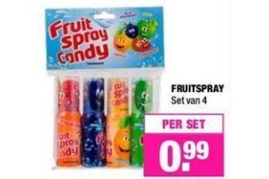 fruitspray candy