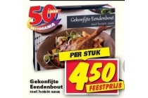gekonfijte eendenbout