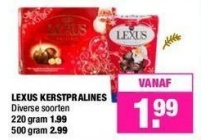 lexus kerstpralines