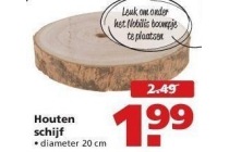 houten schijf