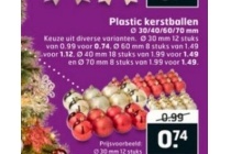 plastic kerstballen