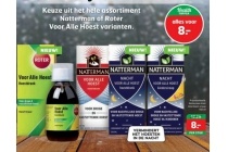 keuze uit hele assortiment natterman of roter voor hoest