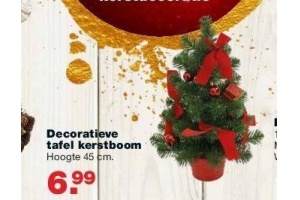 decoratieve tafel kerstboom