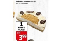 zwitserse roomvlaai half