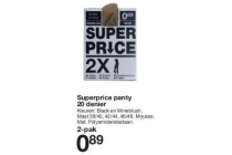 superprice panty 20 denier