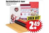 kersttafelkleed of loper