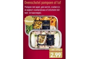 ovenschotel pompoen of lof