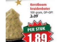 kruidenboter kerstboom