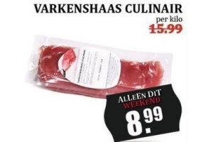 varkenshaas culinair