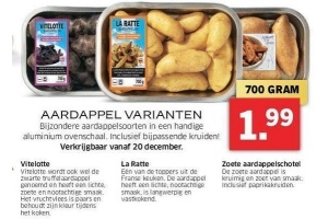 aardappelvarianten