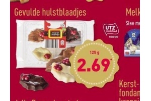 gevulde hulstblaadjes