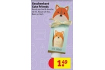 geschenkset cute friends