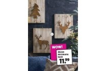 houten muurdecoratie