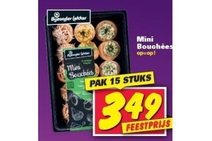 bijzonder lekker mini bouchees