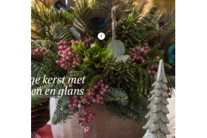 kerststuk floral deluxe