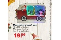 decoratieve kerst bus