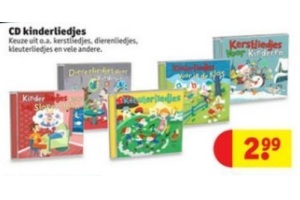 cd kinderliedjes