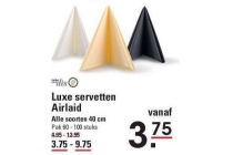 luxe servetten airlaid