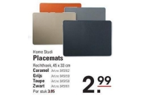 home studi placemats