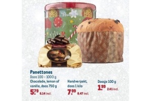 panettones chocolade