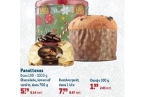 panettones chocolade handverpakt