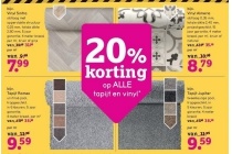 alle tapijt en vinyl