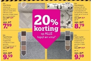 alle tapijt en vinyl