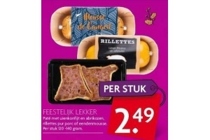feestelijk lekker